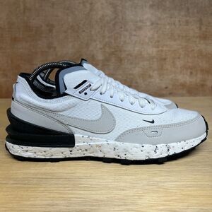 Nike Waffle One Crater Men Size 9 Shoes White Light Bone Black DH7751-100